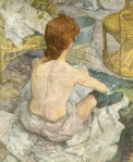 La Toilette by Toulouse-Lautrec